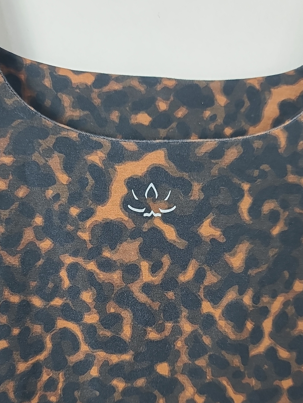 Beyond Yoga Softmark Icon Chai Tortoise Animal Print Black Bodycon Midi Dress S - Picture 8 of 13